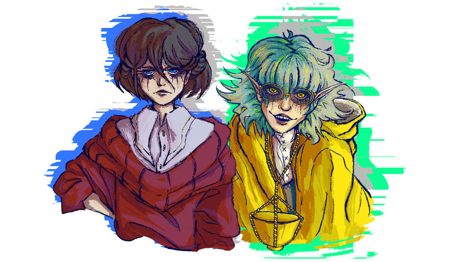 Kandel Pyr and Ceris Crowe